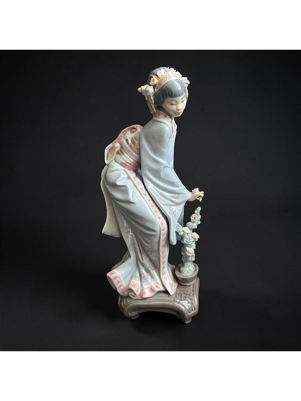Rare Lladro Mayumi #1449 Geisha Figurine 9.75” Spain Signed - 10209